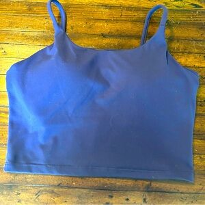 Indigo Purple Workout Top